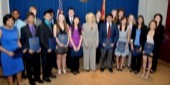 Twenty-two students from Arizona qualified to compete at Intel ISEF 2013, and were recognized for their achievements by Governor Jan Brewer.