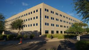 OC-8 is one of Ocotillo’s manufacturing support buildings, housing an employee cafe and health clinic. The facility is adjacent to recreational facilities, including basketball courts and soccer fields.