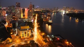 Hochiminh City Night view