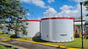 Potable and fire system water tanks