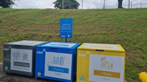 Acopio de reciclaje doméstico CR2-E