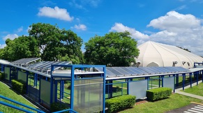 Calentamiento de agua con energía solar