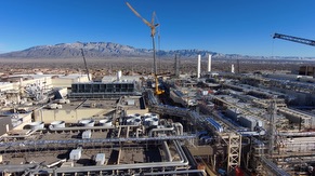 Intel continues to work to identify innovative ways to achieve zero waste to landfill and implement circular economy strategies for our manufacturing waste streams. In New Mexico, Fab 9 is on track to meet our goal to recycle at least 90% of construction waste associated with the project.